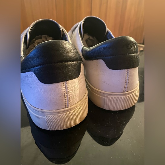 SANDRO White Velcro-Leather Shoes - Picture 4 of 6